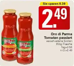 WEZ Oro di Parma Tomaten passiert Angebot