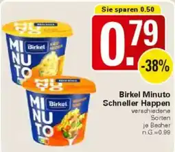 WEZ Birkel Minuto Schneller Happen Angebot