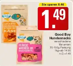 WEZ Good Boy Hundesnacks Angebot