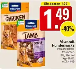 WEZ Vitakraft Hundesnacks Angebot