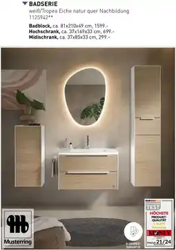 Möbel Martin Musterring Badserie Angebot