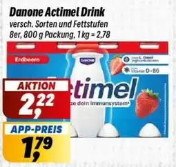 Simmel Danone Actimel Drink Angebot
