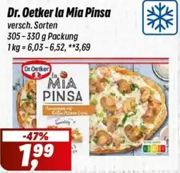 Simmel Dr. Oetker la Mia Pinsa Angebot