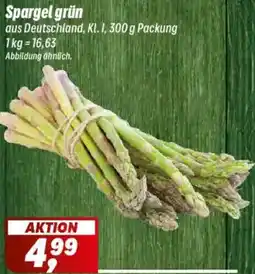 Simmel Spargel grün Angebot