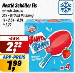 Simmel Nestlé Schöller Eis Angebot