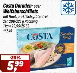Simmel Costa Doraden oder Wolfsbarschfilets Angebot