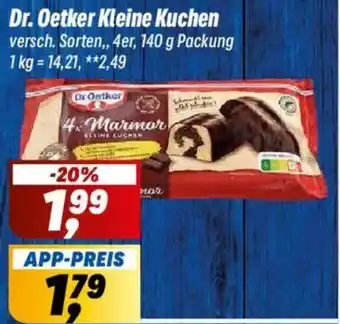 Simmel Dr. Oetker Kleine Kuchen Angebot