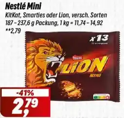 Simmel Nestlé Mini Angebot