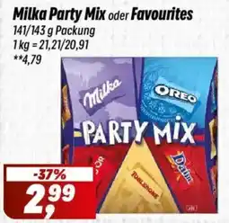 Simmel Milka Party Mix oder Favourites Angebot