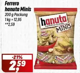 Simmel Ferrero hanuta Minis Angebot