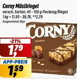 Simmel Corny Müsliriegel Angebot