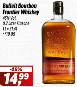 Simmel Bulleit Bourbon Frontier Whiskey Angebot