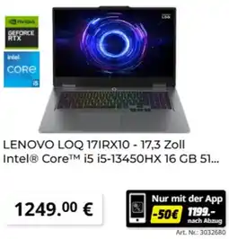 MediaMarkt LENOVO LOQ 171RX10 - 17,3 Zoll Intel Core Angebot