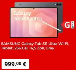 MediaMarkt SAMSUNG Galaxy Tab S11 Ultra Wi-Fi, Tablet, 256 GB Angebot