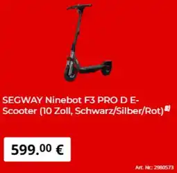 MediaMarkt SEGWAY Ninebot F3 PRO D E- Scooter Angebot