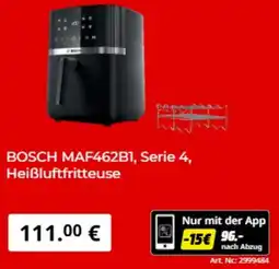 MediaMarkt BOSCH MAF462B1, Serie 4, Heißluftfritteuse Angebot