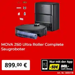 MediaMarkt MOVA Z60 Ultra Roller Complete Saugroboter Angebot