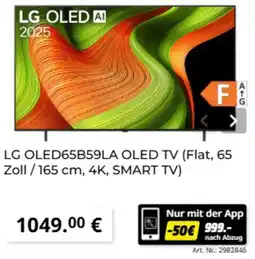 MediaMarkt LG OLED65B59LA OLED TV Angebot