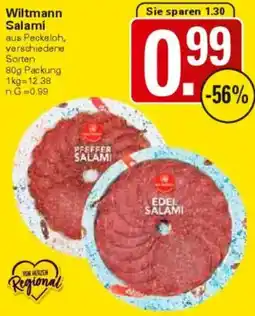 WEZ Wiltmann Salami Angebot
