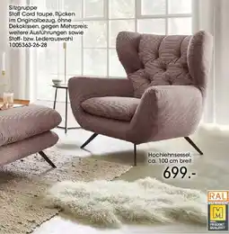 Möbel Martin Hochlehnsessel Angebot