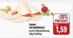 Feneberg Lyoner mit Kalbfleisch Angebot