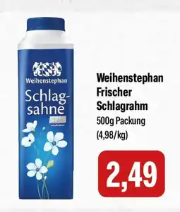 Feneberg Weihenstephan Frischer Schlagrahm Angebot