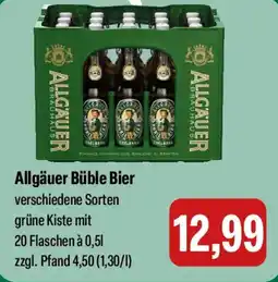 Feneberg Allgäuer Büble Bier Angebot