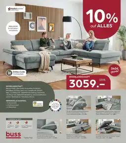 Möbel Buss Modulmaster wohnlandschaft Angebot