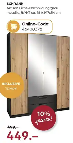 Möbel Buss Schrank Angebot