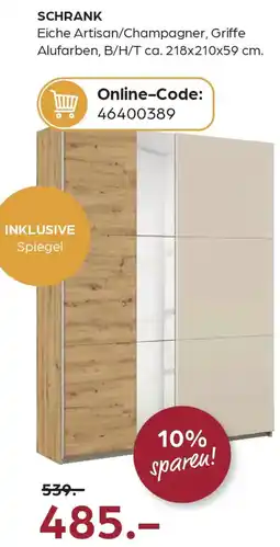 Möbel Buss Schrank Angebot