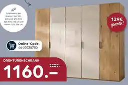 Möbel Buss Drehtürenschrank Angebot