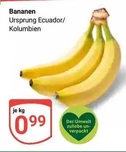 Globus Bananen Angebot
