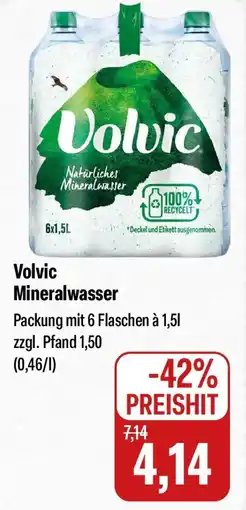 Feneberg Volvic Mineralwasser Angebot