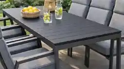 Posten Börse KYNAST Aluminium Gartentisch mit Nonwood Tischplatte Angebot