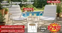 Posten Börse KYMAST Lounge-Garnitur Sabrina" Angebot