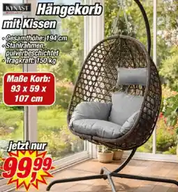Posten Börse KYNAST Hängekorb mit Kissen Angebot