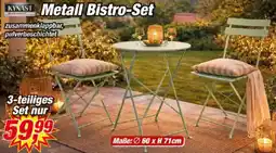 Posten Börse KYNAST Metall Bistro-Set Angebot