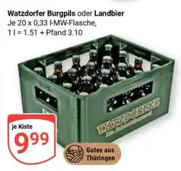 Globus Watzdorfer Burgpils oder Landbier Angebot