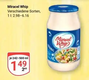 Globus Miracel Whip Angebot