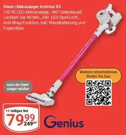 Globus Hand-/Akkusauger Invictus X3 Angebot