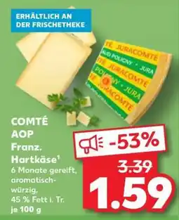 Kaufland COMTÉ AOP Franz. Hartkäse Angebot