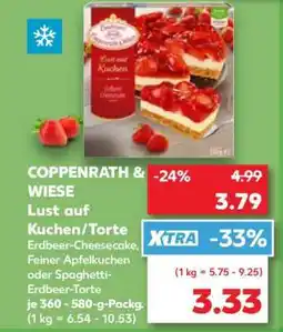Kaufland Coppenrath&Wiese Lust auf Kuchen Torte Angebot