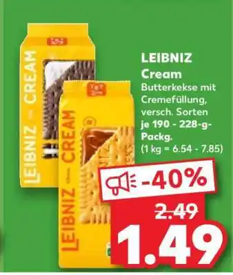 Kaufland LEIBNIZ Cream Angebot