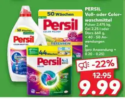 Kaufland PERSIL Voll- oder Colorwaschmittel Angebot