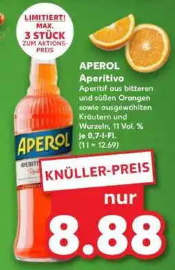 Kaufland APEROL Aperitivo Angebot