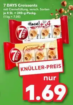 Kaufland 7 DAYS Croissants Angebot
