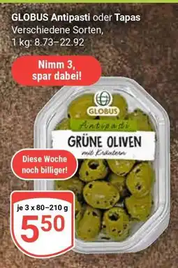 Globus GLOBUS Antipasti oder Tapas Angebot