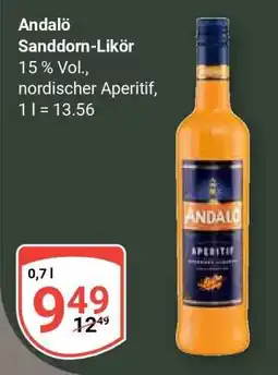 Globus Andalö Sanddorn-Likör Angebot