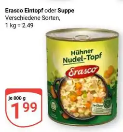 Globus Erasco Eintopf oder Suppe Angebot