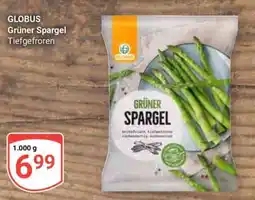 Globus Grüner Spargel Angebot